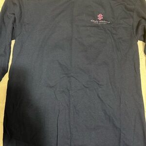 Simply Southern Men's Navy Long Sleeve Tee